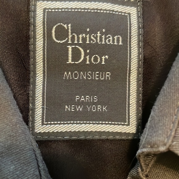 CHRISTIAN DIOR Brown Trench Coat - Picture 11 of 13